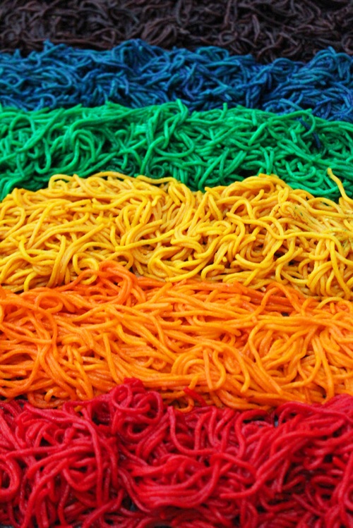 rainbow noodles