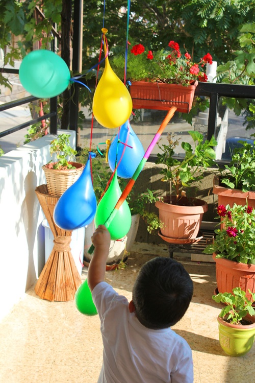 water balloons pinata