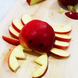DIY crab apple snack for kids