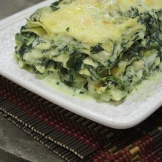 spinach and cream cheese lasagna
