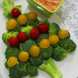 broccoli christmas tree appetizer
