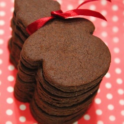 Christmas chocolate sugar cookie