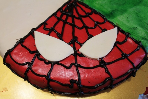 super hero cake tutorial