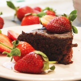 choclate strawberry cake 1
