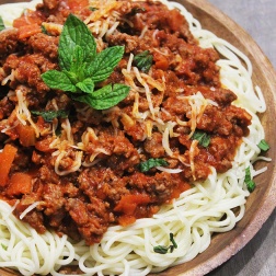 spaghetti marinara |marmite et ponpon
