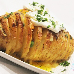Hasselback potatoes| marmite et ponpon